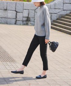 Tiaclasse 【洗える】裏ベロアジョーゼットジョグパンツ