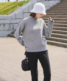 Tiaclasse 【洗える】裏ベロアジョーゼットジョグパンツ