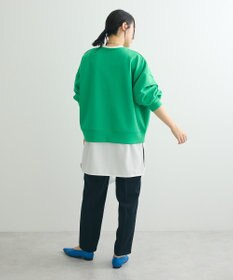 Green Parks ロゴ刺繍ダンボールプルオーバー