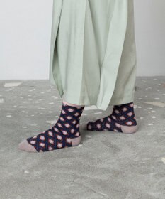 TRICOTE シアーモザイクタイルソックス