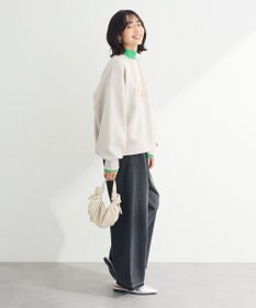 Green Parks ロゴ刺繍ダンボールプルオーバー