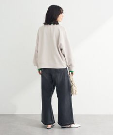 Green Parks ロゴ刺繍ダンボールプルオーバー