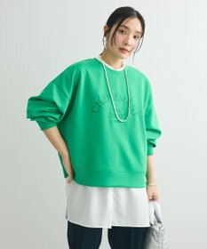 Green Parks ロゴ刺繍ダンボールプルオーバー