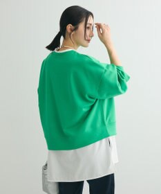 Green Parks ロゴ刺繍ダンボールプルオーバー