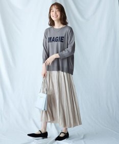 ANY 【ウエストゴム】チンツギャザースカート