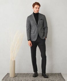 JOSEPH ABBOUD 【キングサイズ・ストレッチ】フランネルジャージ ジャケット