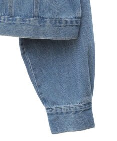 earth music&ecology フリンジロゴショート丈Ｇジャン