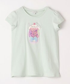 ANY KIDS シャラシャラ ビーズ入り Tシャツ