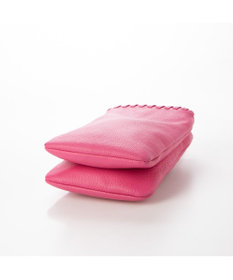 UNBILLION perche 牛革ソフト3層かがりショルダーバッグ