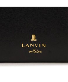 LANVIN en Bleu ペアル 薄マチLファスナー長財布