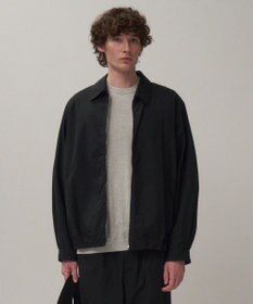 ATON LIGHT TC GABARDINE | ウォッシュドハリントンジャケット - UNISEX