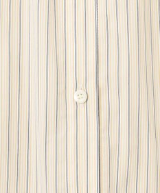 J.PRESS LADIES L 【洗える】BEZ ドビーストライプ シャツカラー ブラウス