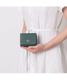 LANVIN en Bleu リュクサンブール 口金二つ折り財布