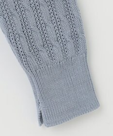 J.PRESS LADIES L 【洗える】 ギザマーセライズコットン ニット