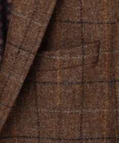 JOSEPH ABBOUD 【キングサイズ・ツィード/UKファブリック】 ツイード　ウィンドーベン ジャケット