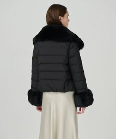 GRACE CONTINENTAL ファーショートダウンジャケット