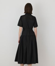 GRACE CONTINENTAL レースドッキングフレアワンピース