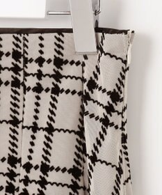 Feroux フロッキーチェック・ドット スカート