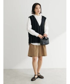 Green Parks 綿麻混ハーフパンツ