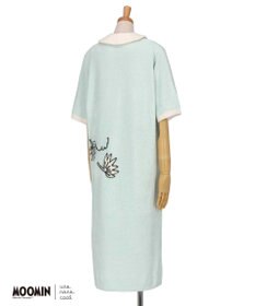 une nana cool 【ムーミン】MOOMIN × une nana ccol　なめらかふわふわワンピース