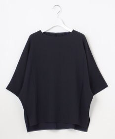 23区 【吸水速乾/UVカット/接触冷感】ストレッチジョーゼット ドルマン カットソー