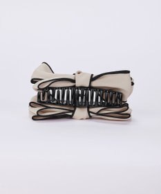 Tiaclasse パイピングリボンバンスクリップ