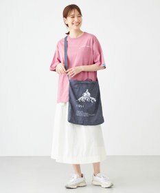 SHARE PARK LADIES 【撥水加工】イージーデニム２WAYロゴバッグ