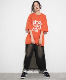 WEGO 【ユニセックス着用ITEM】スノーダイグラフィックT