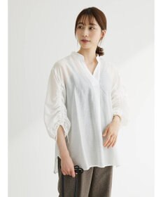 Green Parks ・ＥＬＥＮＣＡＲＥ　ＤＵＥ　ドロストスリーブチュニック