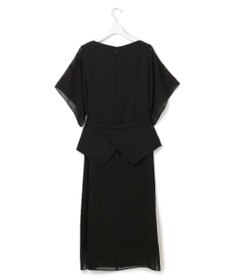 23区 S 【APPLAUDIR】シフォンジョーゼット コンビドレス