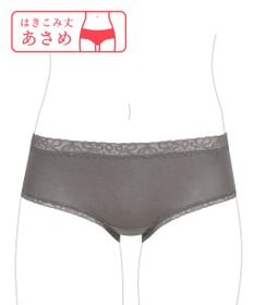 Wing ショーツ　【デイリーフィットやわらかコットン】　ここちよいフィット感　はきこみ丈あさめ　EC2200　ウイング／ワコール