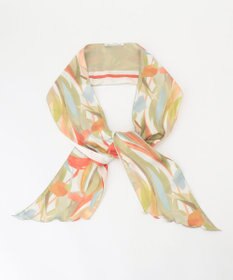 23区 Ratti  ペインティング柄 ロングスカーフ