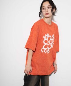 WEGO 【ユニセックス着用ITEM】スノーダイグラフィックT