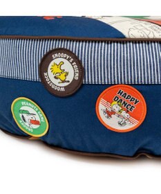 PET PARADISE スヌーピー クッション ワッペンＬ