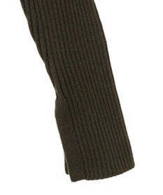 CRAFT STANDARD BOUTIQUE 襟付きニットコンパクトカーディガン