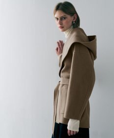 uncrave メルトンリバー フーデットコート