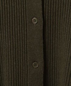 CRAFT STANDARD BOUTIQUE 襟付きニットコンパクトカーディガン