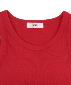 WEGO 【カップ付きインナー/SMサイズ展開】なちゅ盛れカップインアメスリタンク