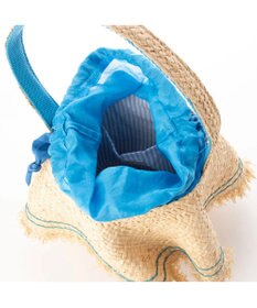 UNBILLION kakatoo ラフィアラッフルステッチワークワンショルダー