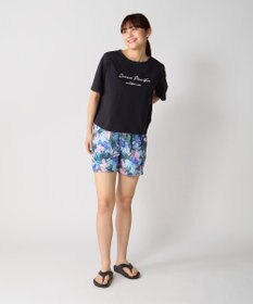 OP／FILA 【Ocean Pacific】裾ブラウジングTシャツ付き４点セット水着