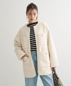 Green Parks ノーカラーＺＩＰジャコット