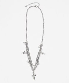 WEGO Lマルチチャームダブルネックレス