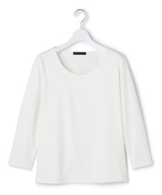 ICB 【速乾・UVケア・接触冷感・洗える】 スーペリアジャージー Uネックカットソー オフホワイト系