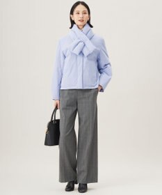 自由区 【撥水加工・洗える】ティペット付きスプリング ダウン