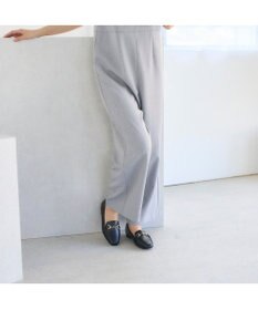 MODE ET JACOMO <noyau>スクエアトゥビット付きヒールローファー