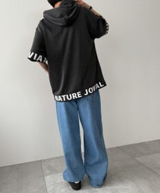 WEGO 【MLXLサイズ展開】グラフィックZIPパーカー（SS）