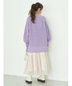 earth music&ecology マットモール片畦チュニック