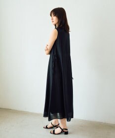 YECCA VECCA ドライタッチシアードロストワンピース