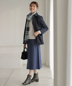 J.PRESS LADIES L 【撥水・WEB限定カラーあり】コットンポリエステル ツイル ショート コート