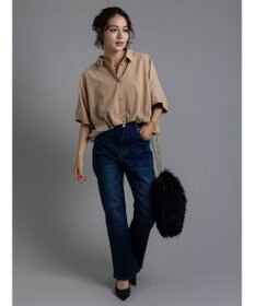 Te chichi ピーチショートシャツ